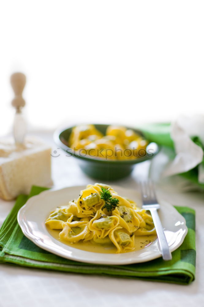 Image, Stock Photo Gnocchi in sage butter II