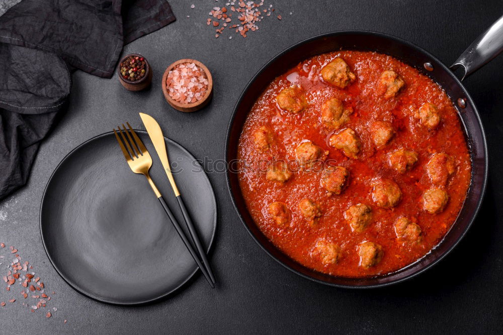 Similar – Image, Stock Photo Cooked vegetables of vigil potaje stew