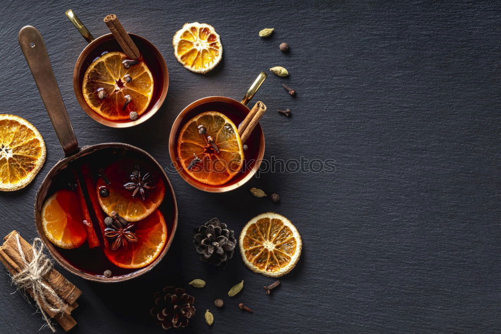 Similar – Image, Stock Photo Fresh carrot juice in glass jars, top view