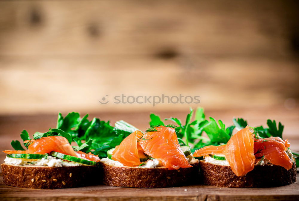 Similar – Image, Stock Photo bruschetta Vegetable Bread