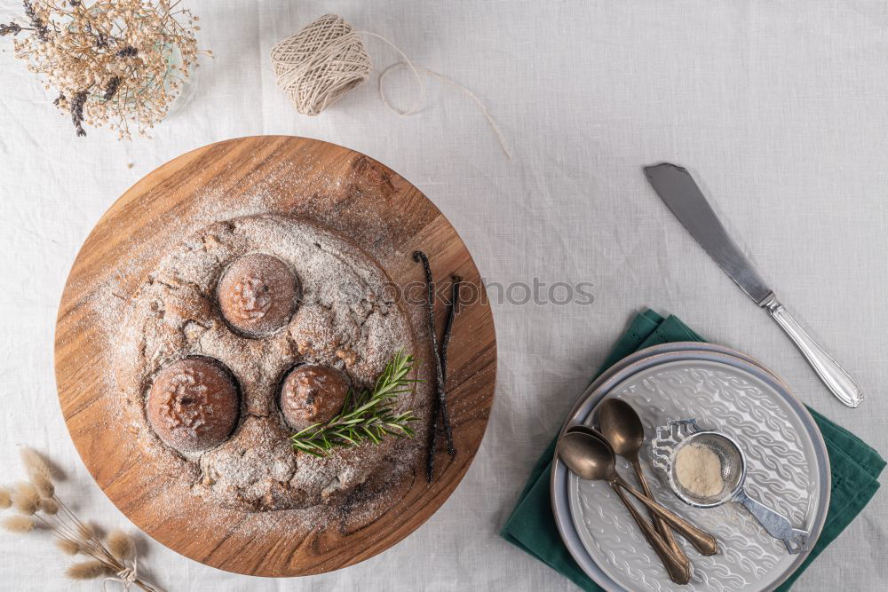 Similar – Image, Stock Photo Asian food concept with homemade dumplings on plates and in steamer, fine shiitake, traditional sauces and crockery. White kitchen cloth on grey concrete background. Top view