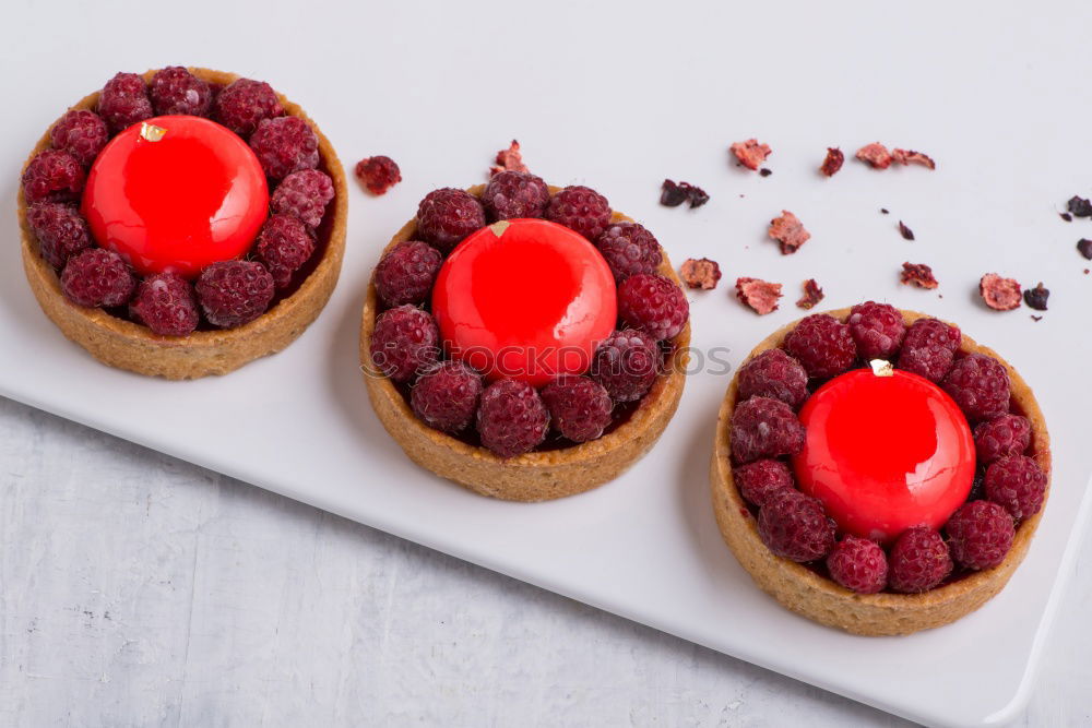 Similar – Image, Stock Photo Raspberry muffins Fruit