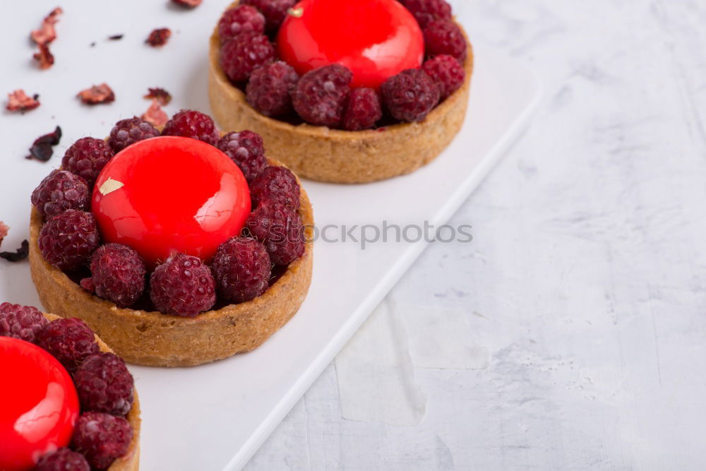 Similar – Image, Stock Photo Raspberry muffins Fruit