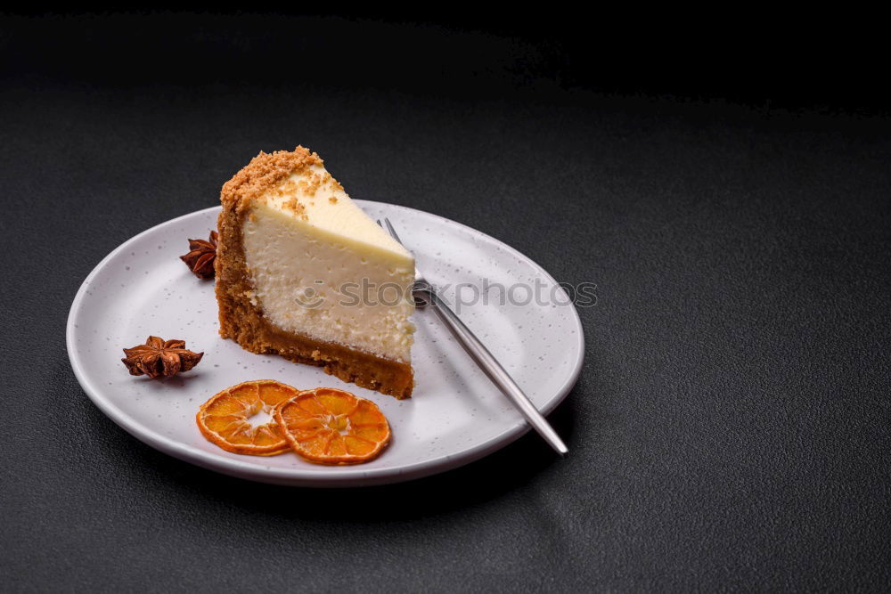 Similar – Image, Stock Photo Apricot tart with almond cream