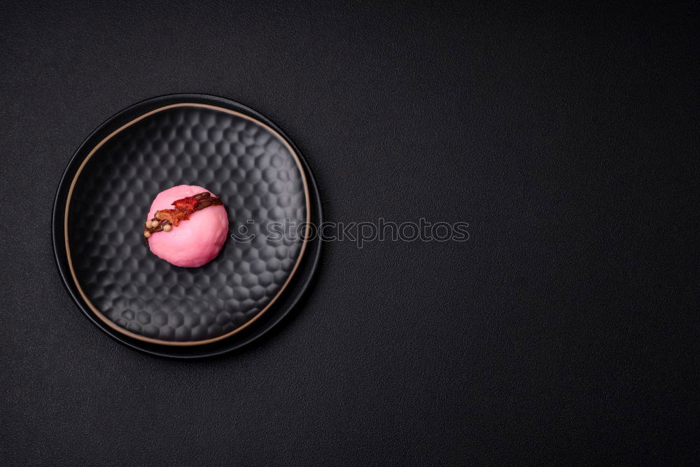 Similar – Image, Stock Photo Strawberry tart on table