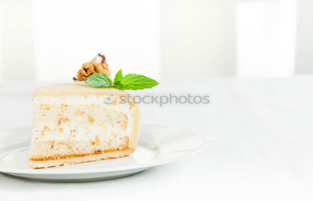 Similar – lemon balm Cream gateau