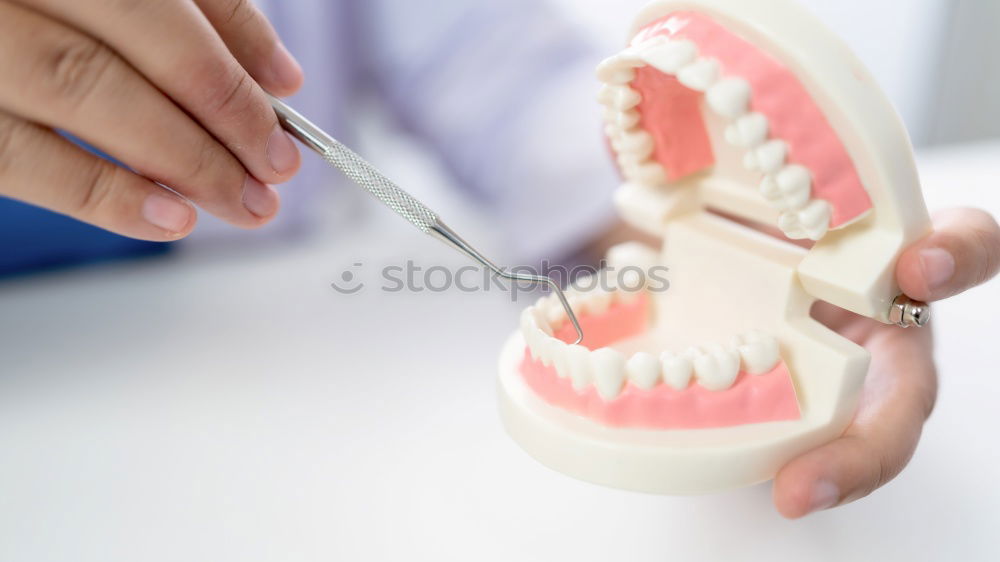 Similar – grin cheek Dentist Teeth