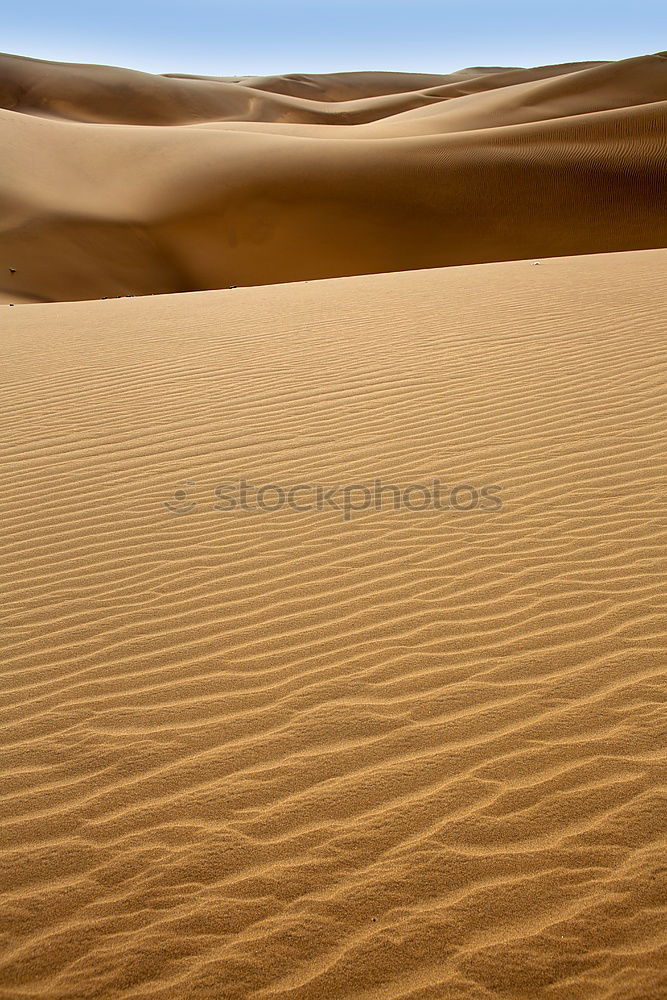 Similar – Sand dune in sahara desert, Africa.