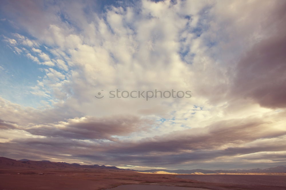 Similar – Image, Stock Photo Desert landscape. Ouarzazate, Morocco,