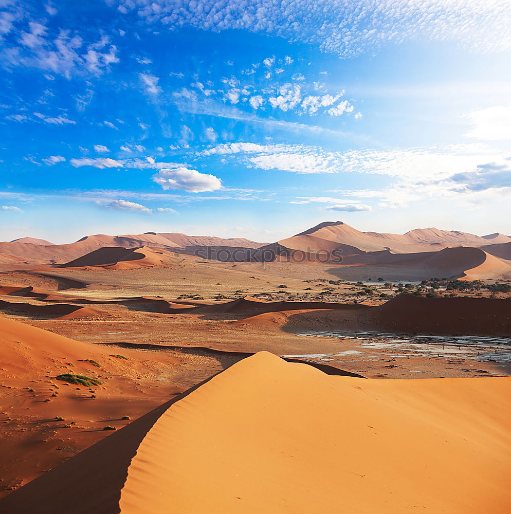 Similar – morocco sand and lake