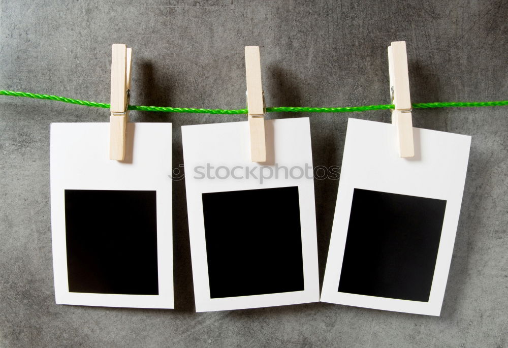 Similar – Image, Stock Photo three empty old postcards