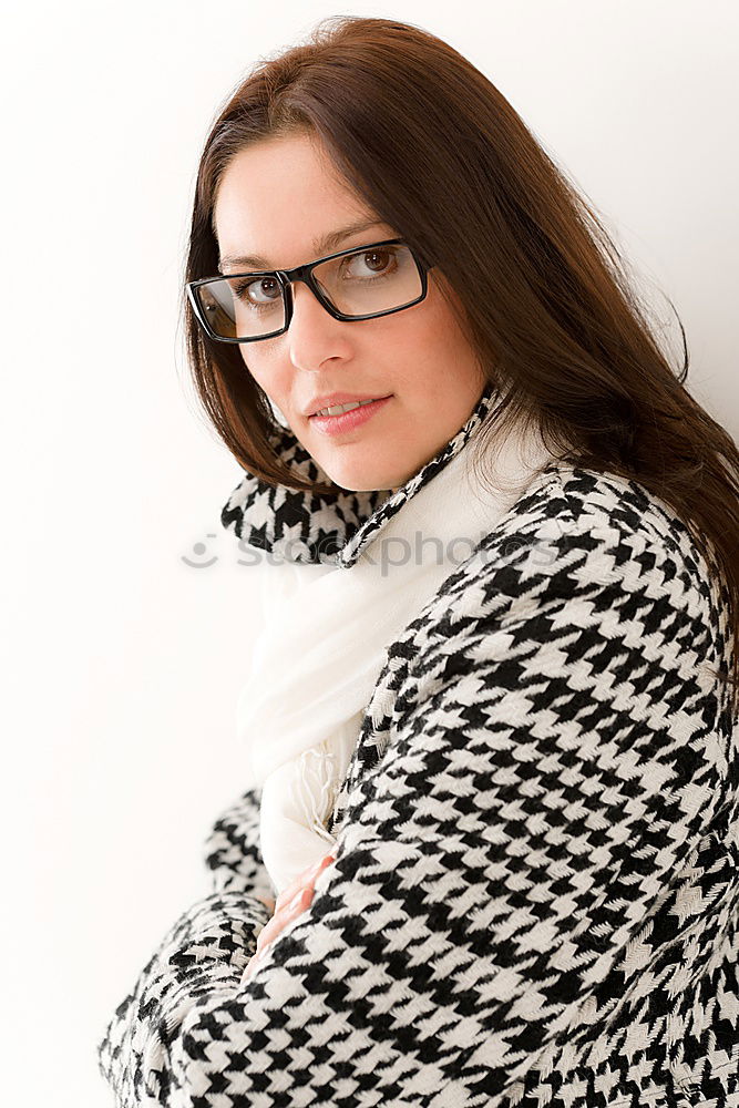Similar – Image, Stock Photo good mood woman sitting on white chair