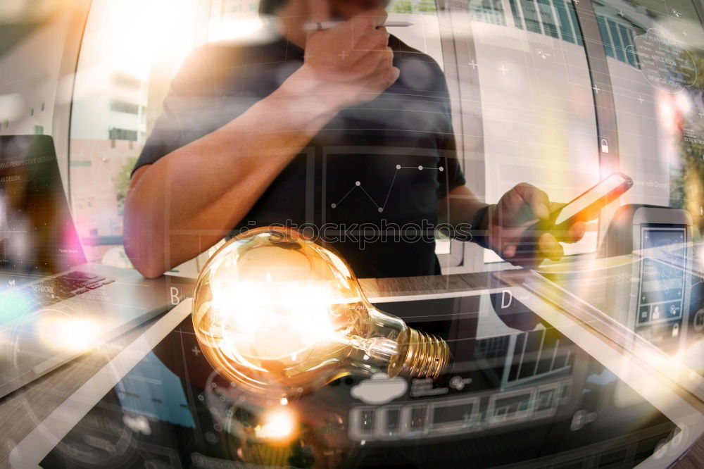 Man making welding job