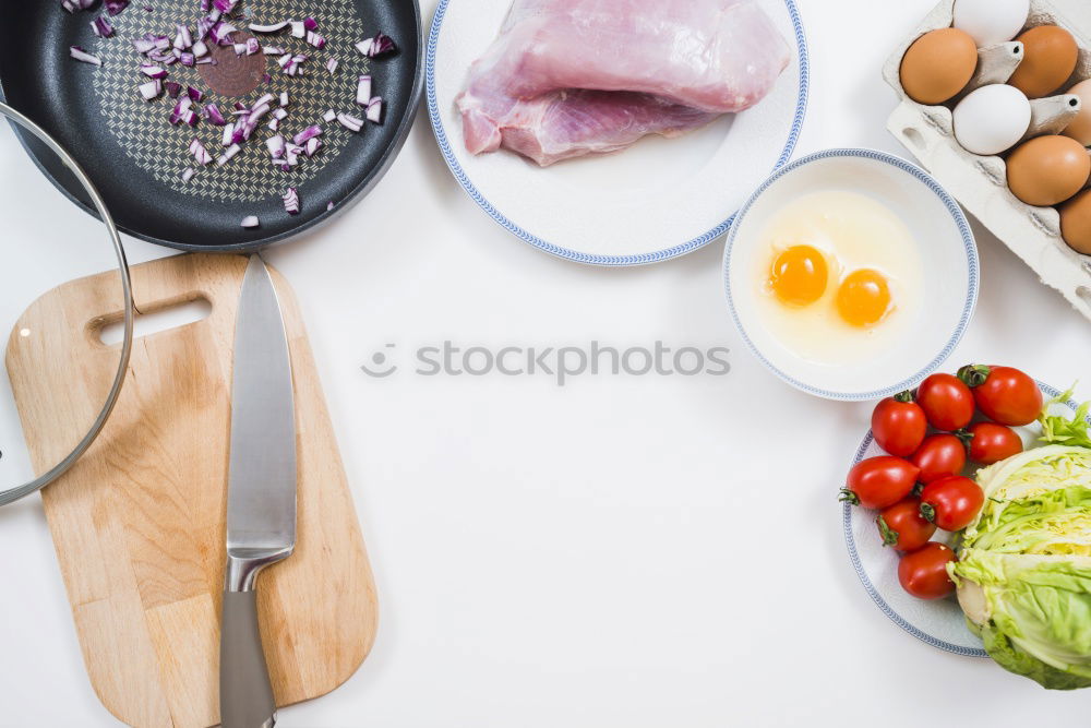 Similar – Image, Stock Photo Healthy food and cooking