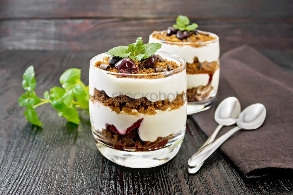 Similar – Image, Stock Photo Crunchy Granola and Parfait