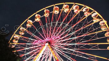 Similar – Kirmes-Panorama Riesenrad