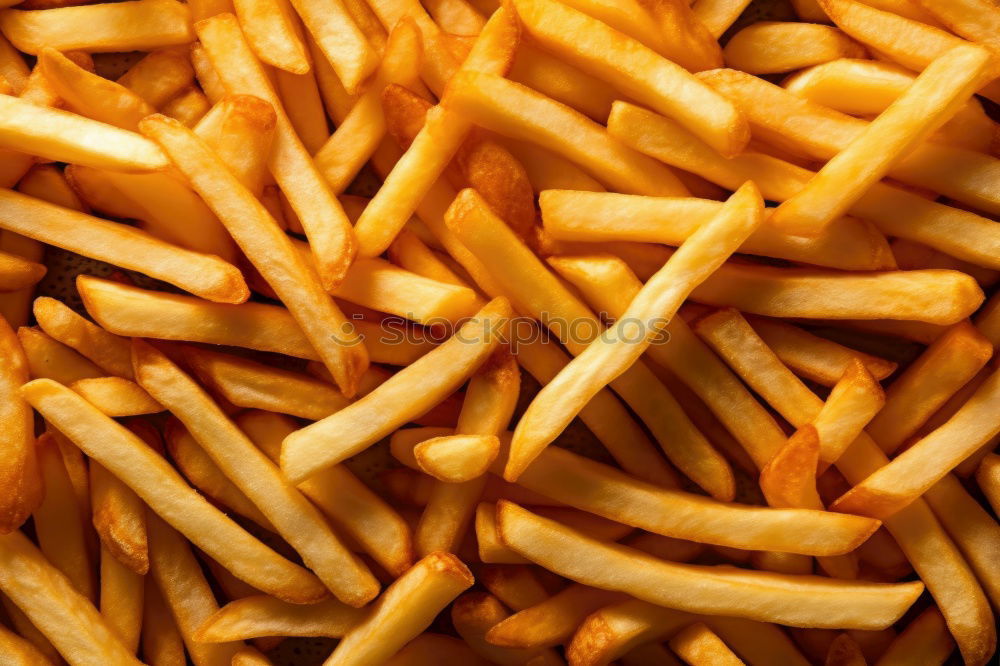 Similar – Oven French fries from organic potatoes