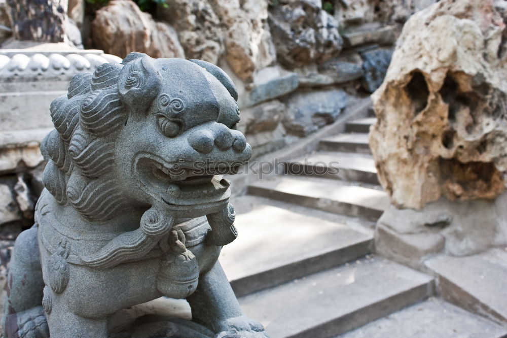 Similar – Image, Stock Photo Bich Dong Pagoda in Ninh Binh, Vietnam. Trung Pagoda (middle pagoda)