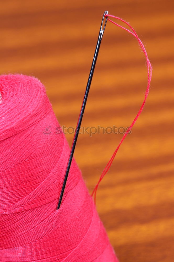 Similar – Image, Stock Photo Needle and thread