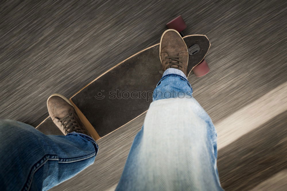 Similar – Image, Stock Photo Skater Minelli Asphalt