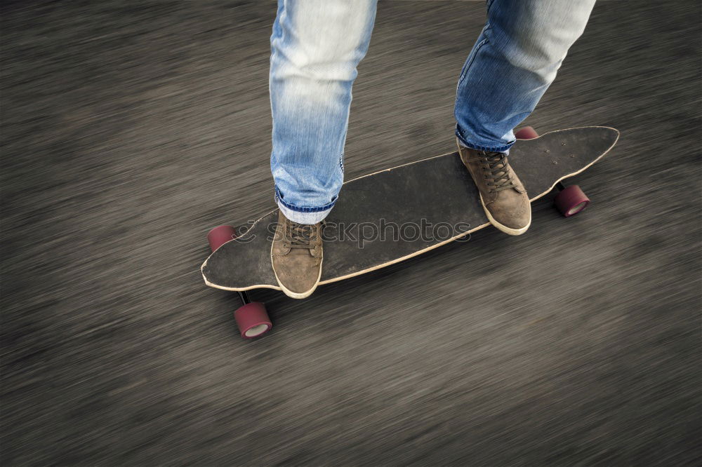 Similar – Image, Stock Photo Skater Minelli Asphalt