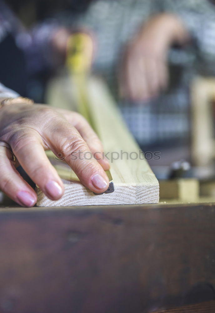 Similar – Professional carpenter at work.