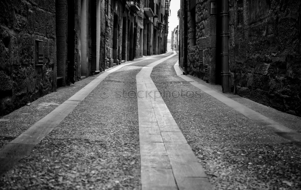 Similar – Image, Stock Photo Walking on wet street