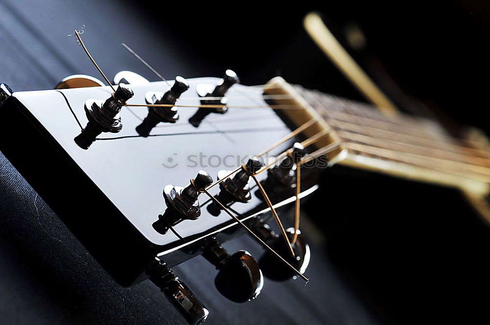 Image, Stock Photo music garage Guitar Music