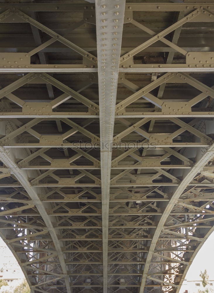 Similar – bridge Steel Bridge Metal