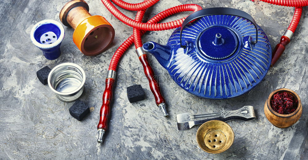 Similar – Image, Stock Photo Oriental shisha with figs