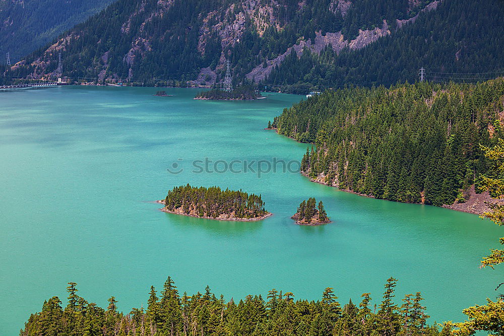 Similar – Image, Stock Photo Haunted Island at Emerald Bay and Lake Tahoe