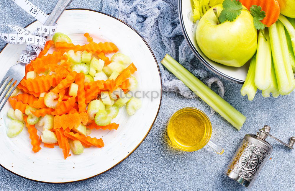 Similar – Image, Stock Photo Carrots with thyme, garlic, lemon and honey on a baking tray