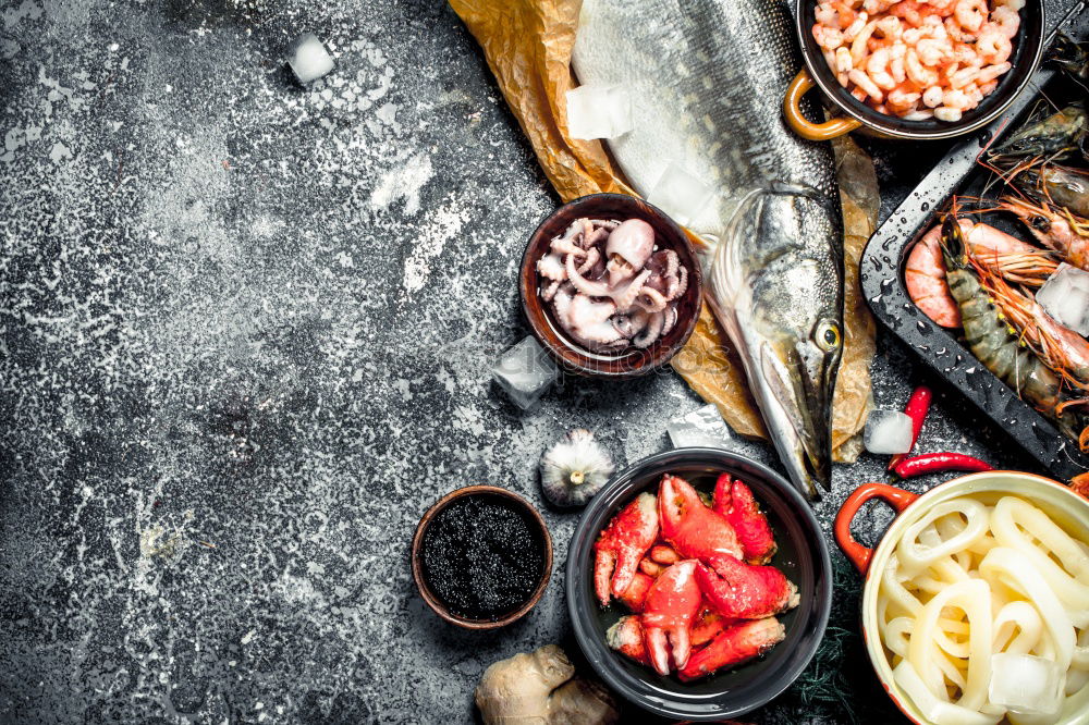 Similar – Image, Stock Photo Roasting salmon fish on grill