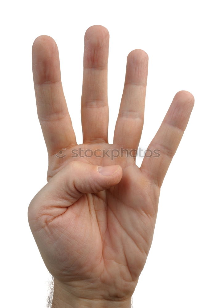 Similar – All Five 5 Hand Fingers