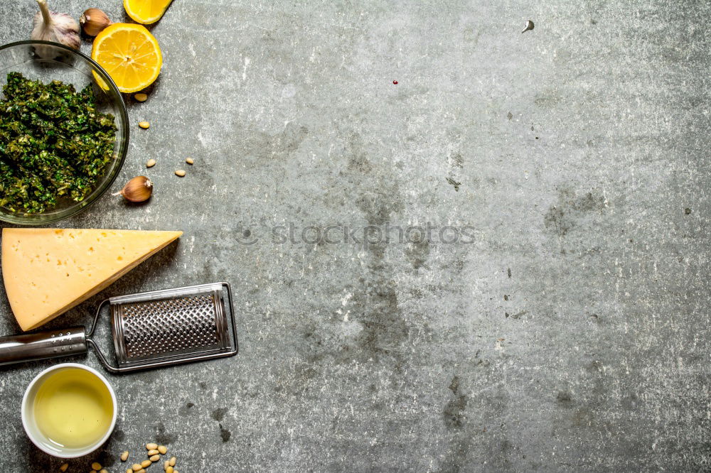 Similar – Image, Stock Photo Golden turmeric milk on tray with ingredients