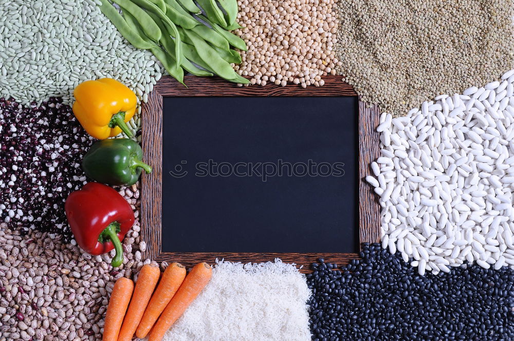 Similar – Image, Stock Photo Italian pasta with ingredients on a rustic background