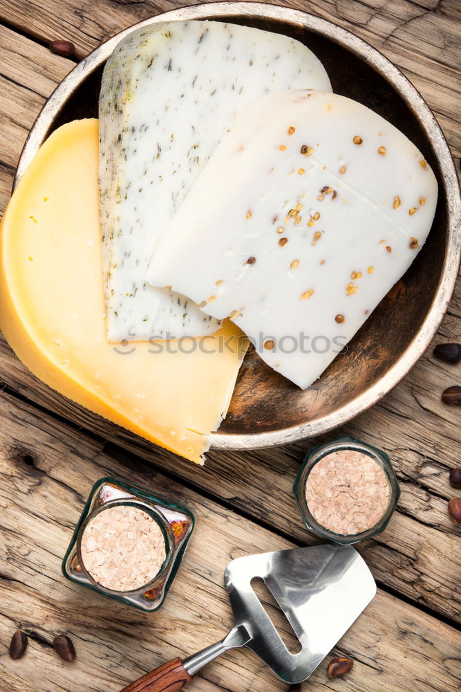 Similar – Image, Stock Photo cheese and grapes board