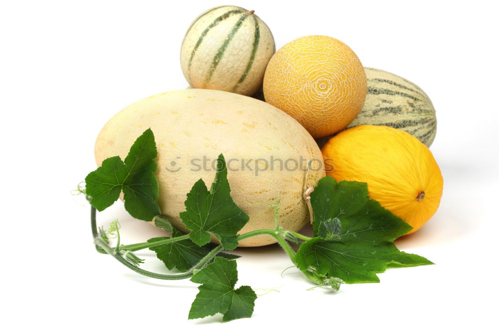 Image, Stock Photo ripe yellow whole lemons and lime