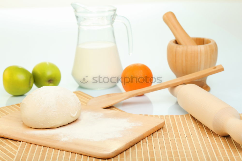 Similar – Image, Stock Photo yeast dough made from white wheat flour