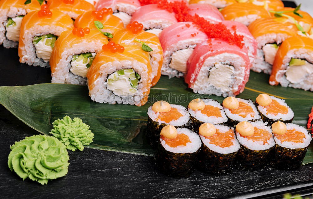 Similar – Image, Stock Photo Sushi dishes Food Fish