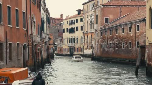 Similar – Lonely bridge Venice Alley