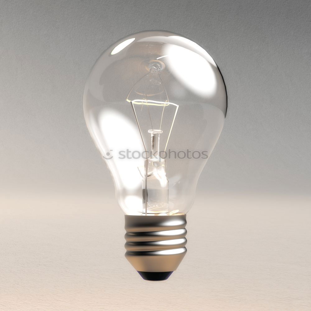 Similar – empty light bulb, held by a female hand