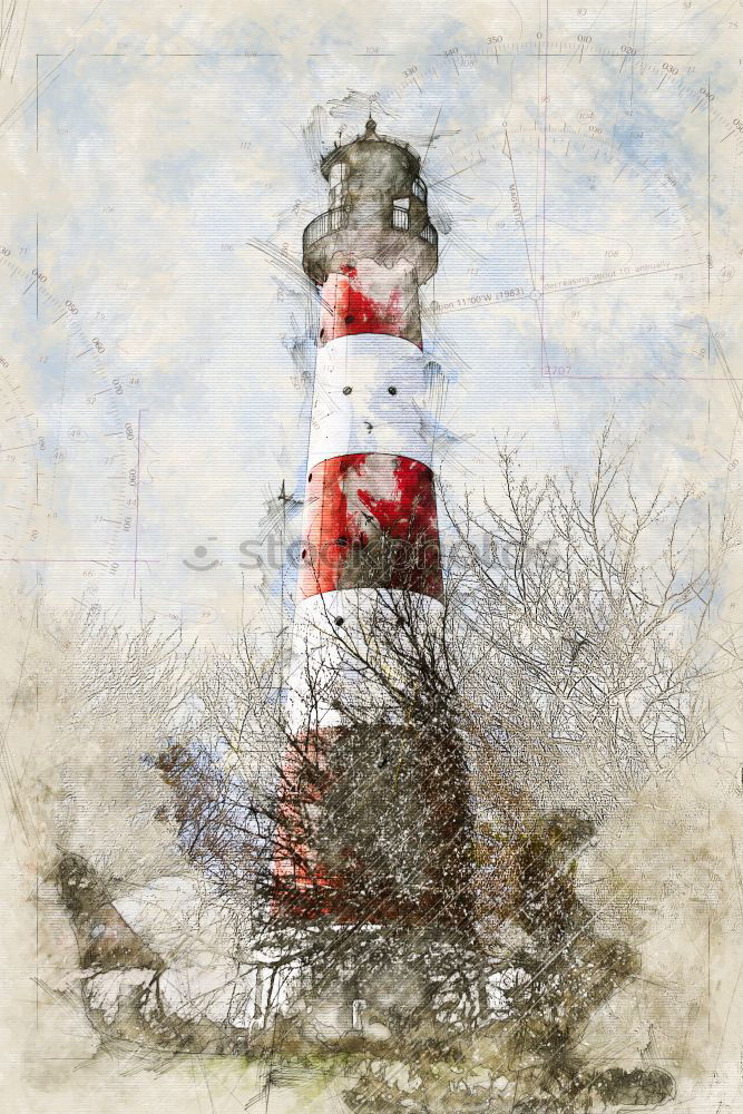 Similar – Image, Stock Photo brier Hiddensee Lighthouse