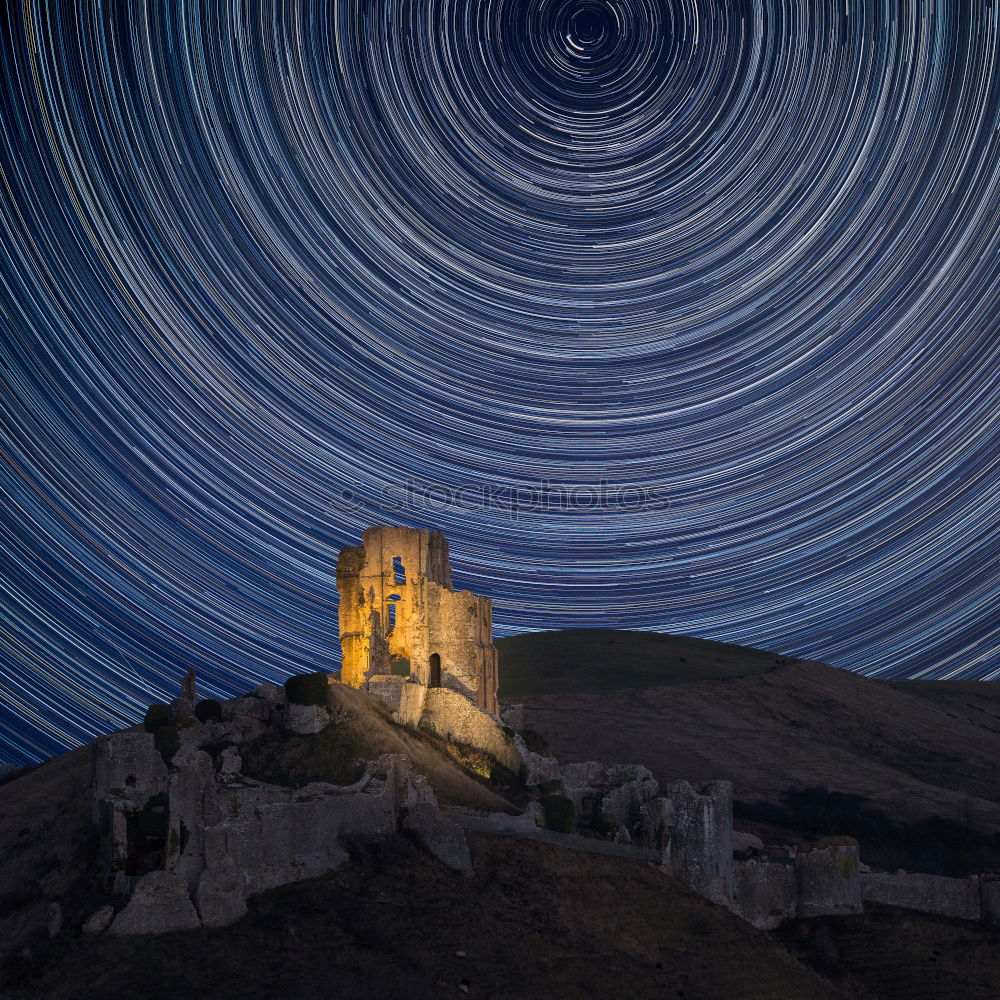 Similar – Night sky over Gsteig Calm