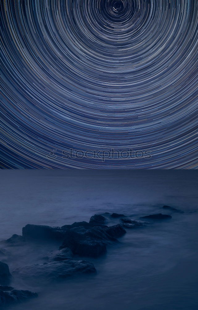 Similar – Image, Stock Photo shower of stars Landscape