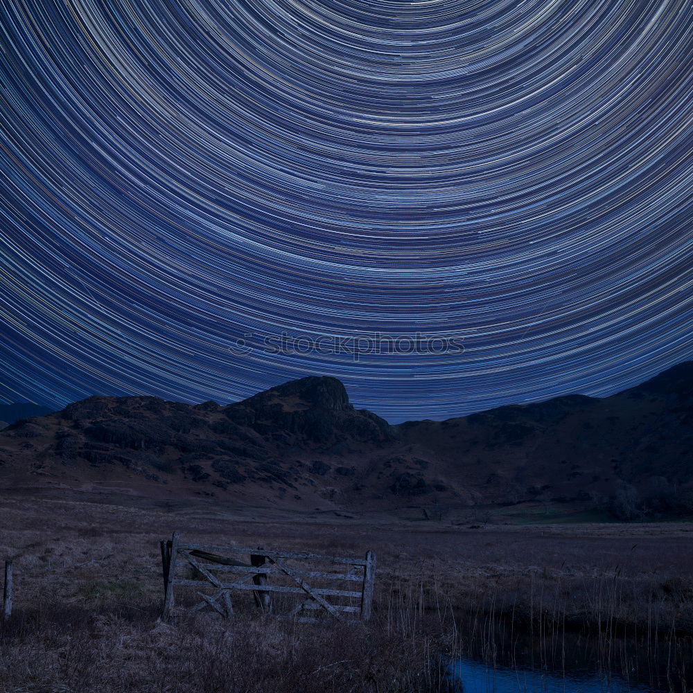 Similar – Night sky over Gsteig Calm