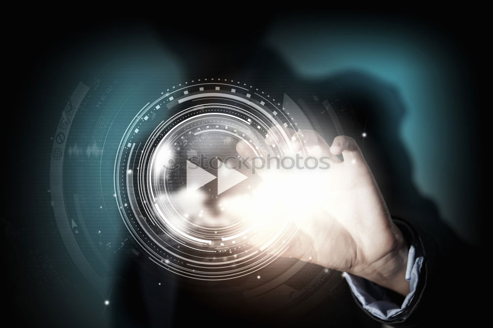 Image, Stock Photo tunnel vision Colour photo