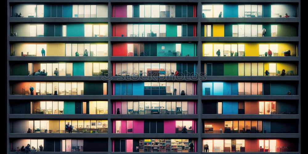 Similar – Image, Stock Photo Berlin Panorama with view Hochhaus Mitte II