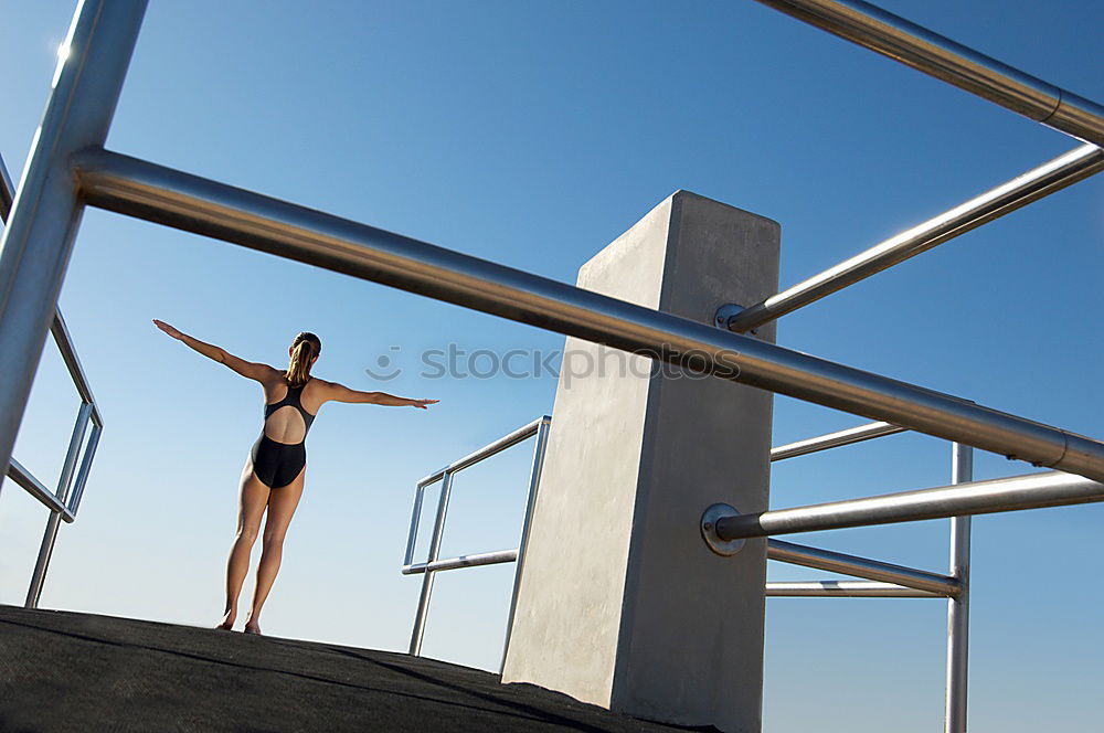 Similar – Image, Stock Photo female runner portrait