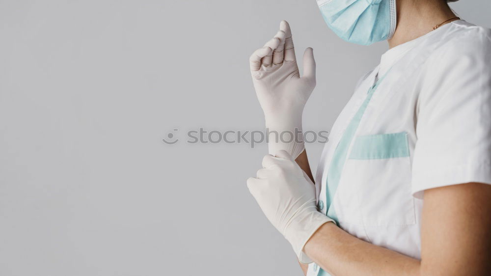 Portrait of a Surgeon Woman